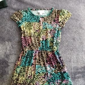LuLaRoe girls size 4 dress